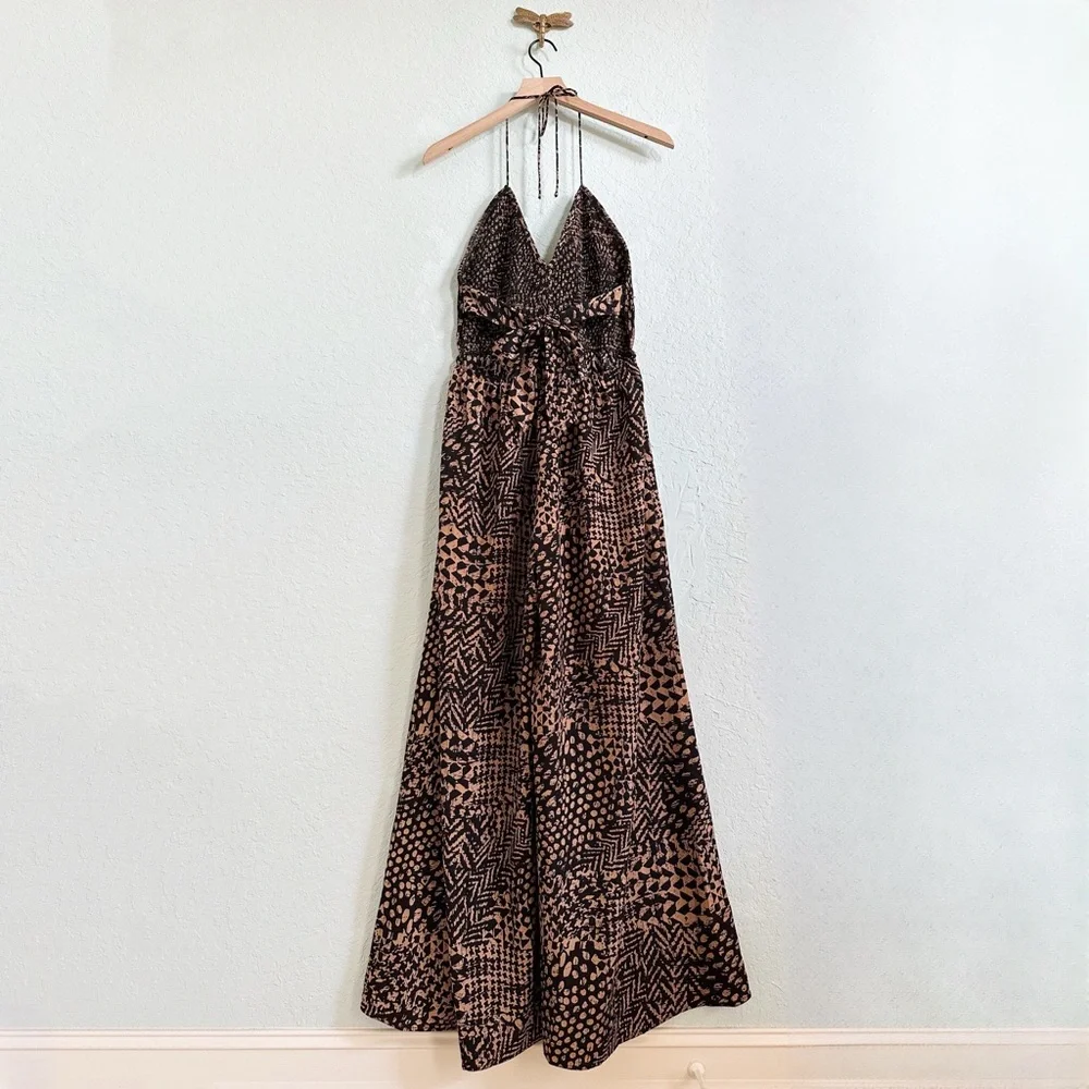 NWT•VICI•Boho Halter Neck Jumpsuit•Size Medium - Picture 7 of 16